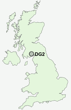 UK Postcode map