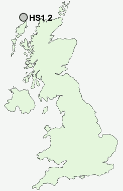 UK Postcode map