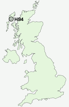 UK Postcode map