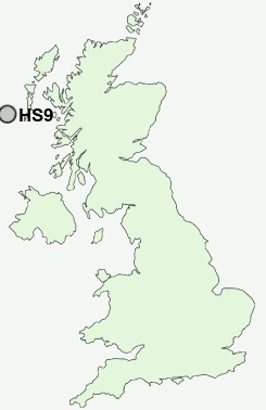 UK Postcode map