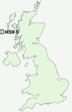 UK Postcode map