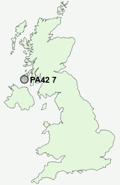 UK Postcode map