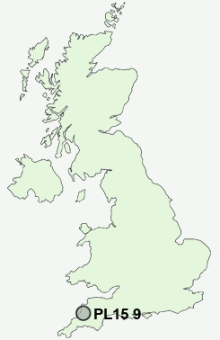 UK Postcode map