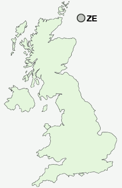 UK Postcode map