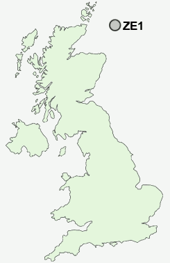 UK Postcode map