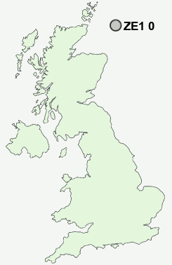 UK Postcode map