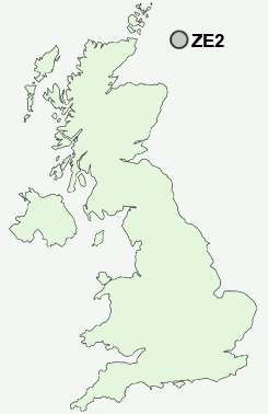 UK Postcode map