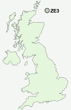 UK Postcode map