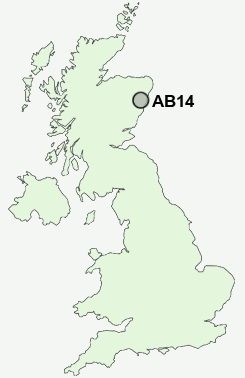 UK Postcode map