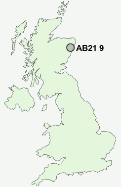 UK Postcode map