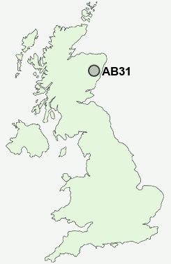 UK Postcode map