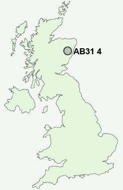 UK Postcode map