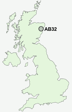 UK Postcode map