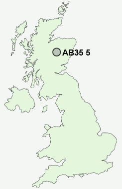 UK Postcode map