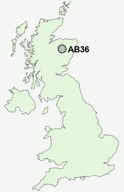 UK Postcode map