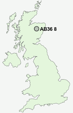 UK Postcode map