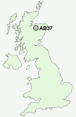 UK Postcode map