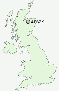 UK Postcode map