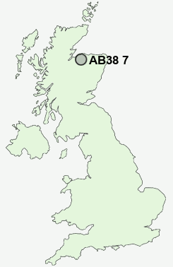 UK Postcode map