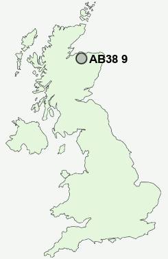 UK Postcode map