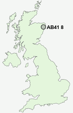 UK Postcode map