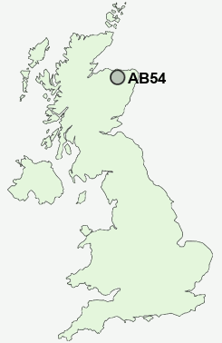 UK Postcode map