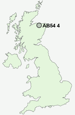 UK Postcode map