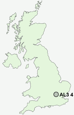 UK Postcode map