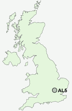 UK Postcode map