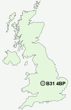 UK Postcode map