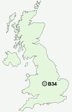 UK Postcode map