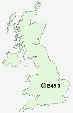 UK Postcode map