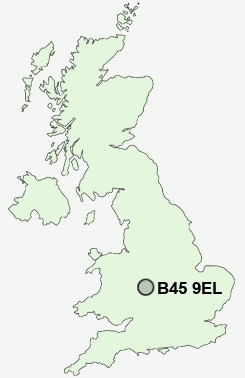 UK Postcode map