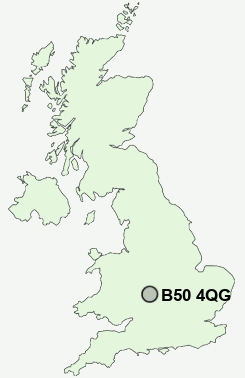 UK Postcode map