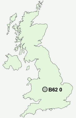 UK Postcode map