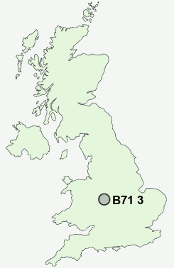 UK Postcode map