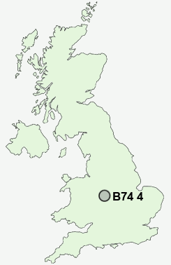 UK Postcode map