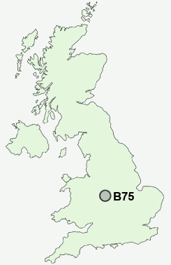 UK Postcode map