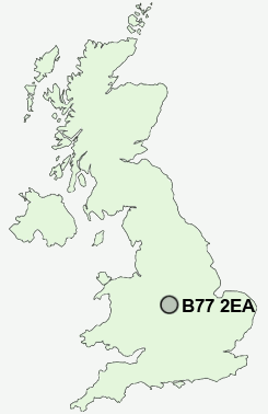 UK Postcode map