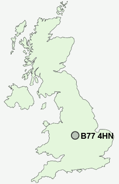 UK Postcode map