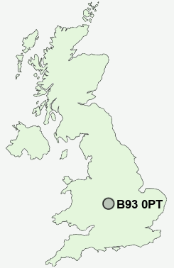 UK Postcode map