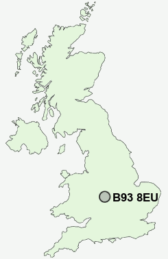 UK Postcode map