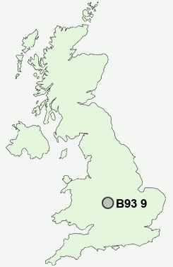 UK Postcode map