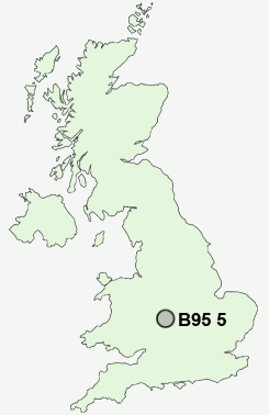 UK Postcode map