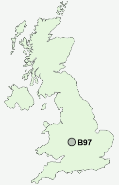 UK Postcode map