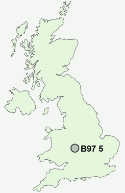 UK Postcode map