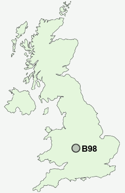 UK Postcode map