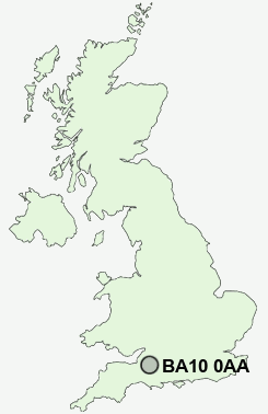 UK Postcode map