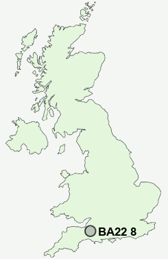 UK Postcode map