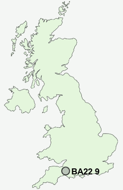 UK Postcode map